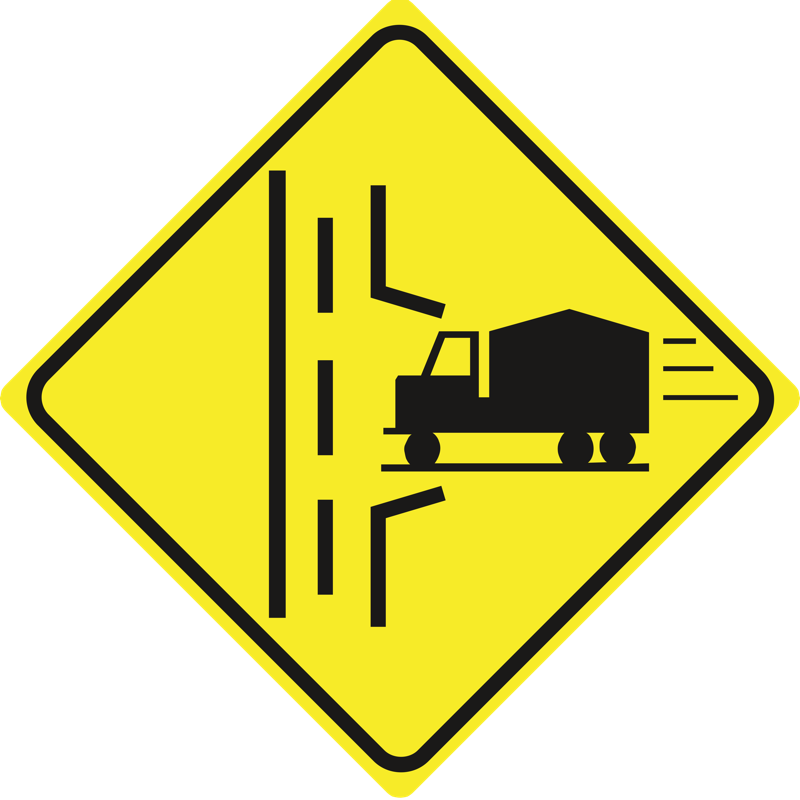 Warning Sign 90x90